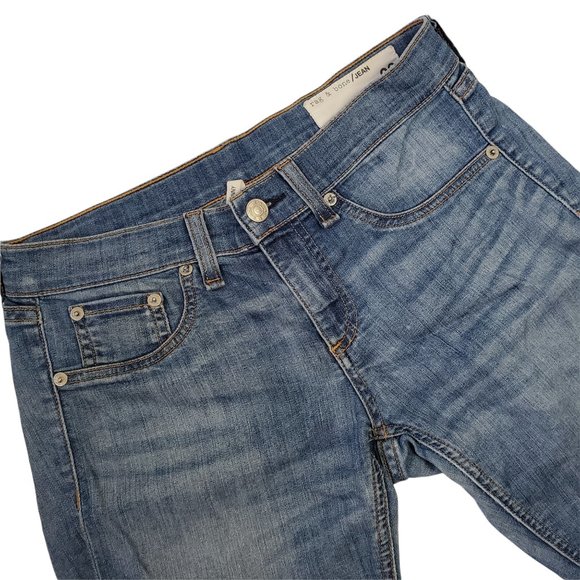 rag & bone Denim - Rag & Bone Jeans Womens 26 Skinny Low Rise Denim Thin USA